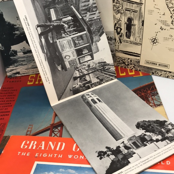 Collection of Vintage Travel Souvenir Guides SF plus more & Special Bundle Offer - Picture 4 of 11